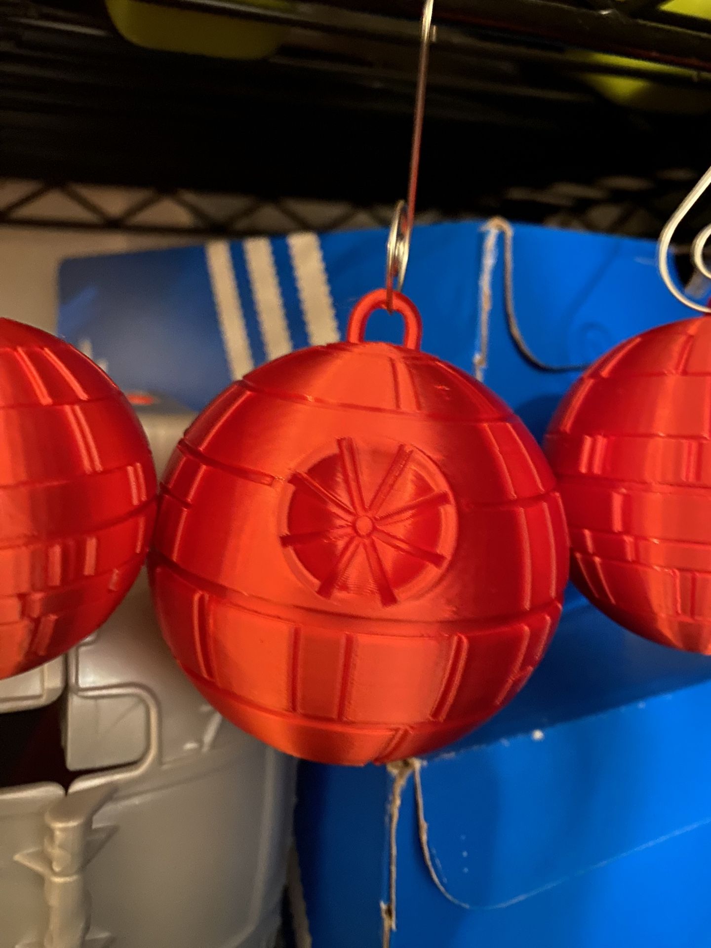 Disney Christmas Death Star Ornaments