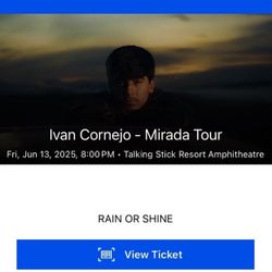 Ivan Cornejo - Mirada Tour