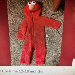 Elmo Halloween Costume 12-18 months