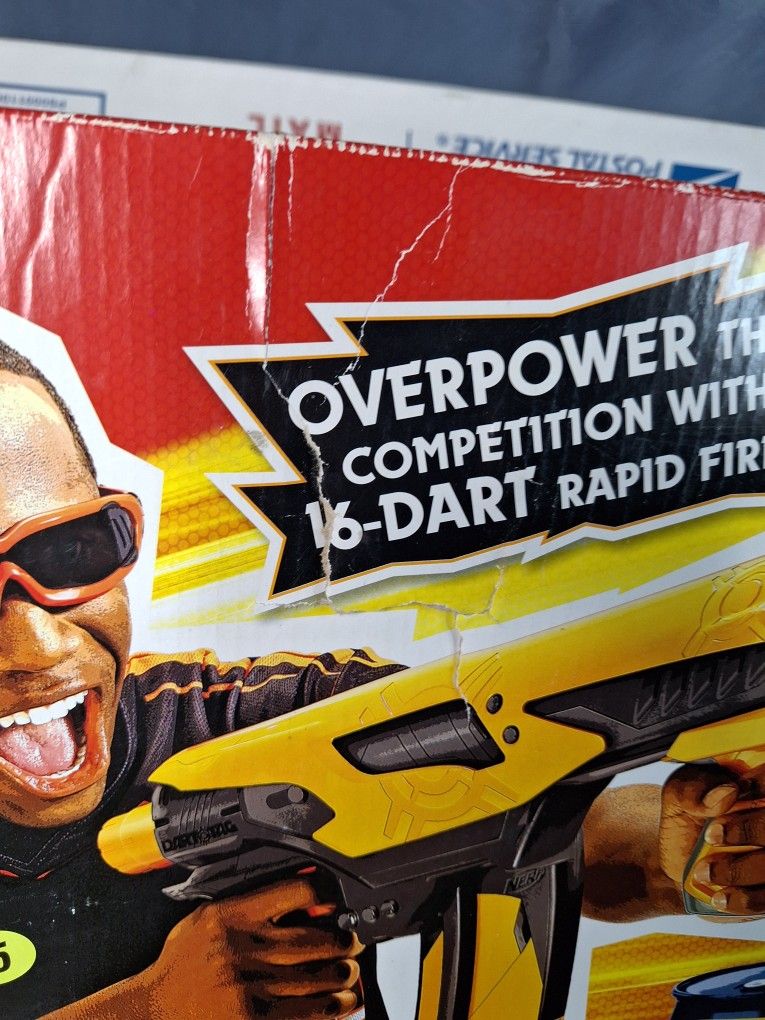 Hasbro NERF Dart Tag QUICK 16 Blaster with 16 Pcs NIB