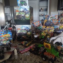 Monster Jam Spin Master Hot Wheels 