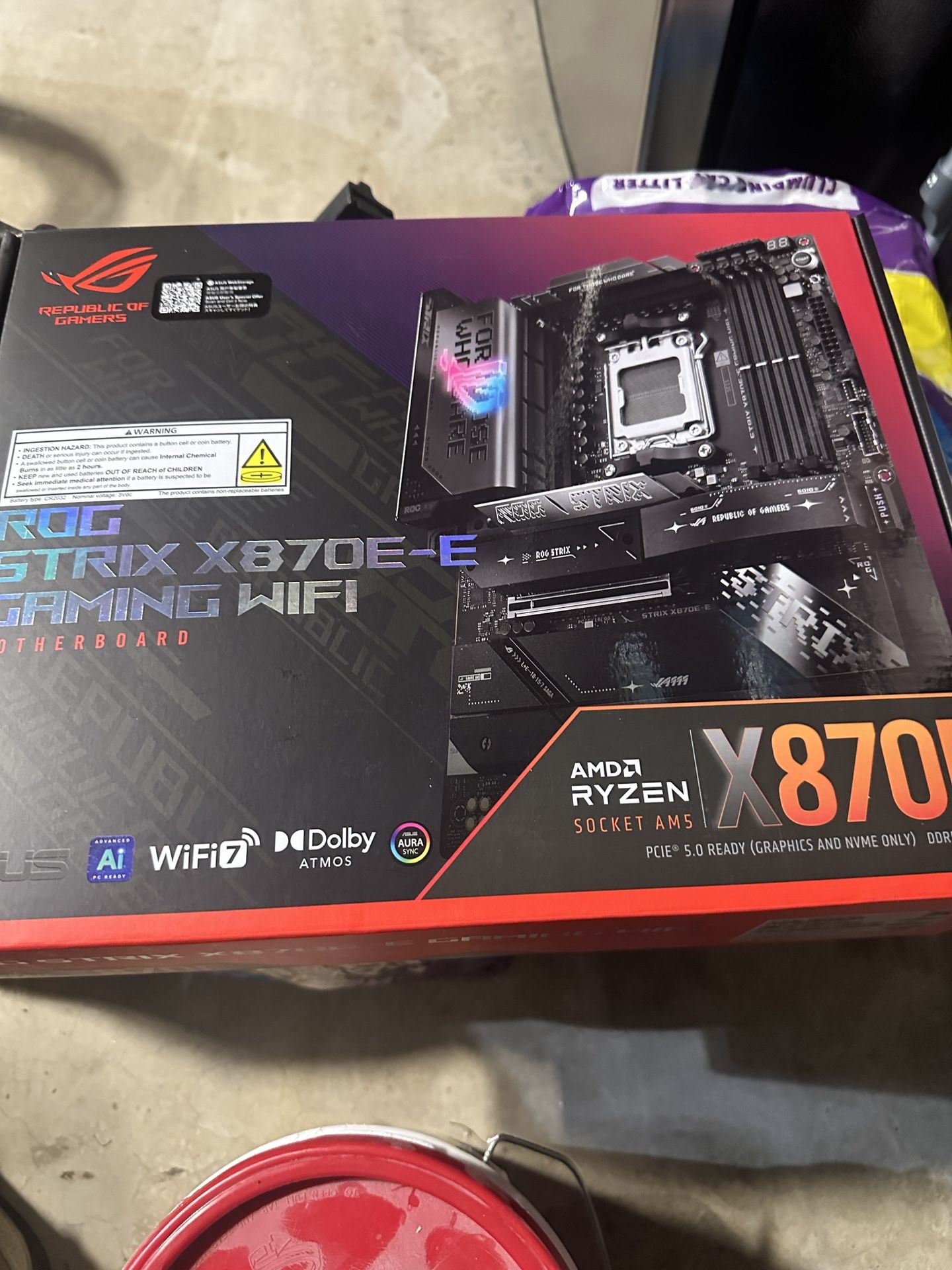 BNIB Asus X870E ROG Strix Gaming Motherboard