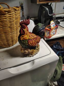 Vintage Rooster Cookie Jar