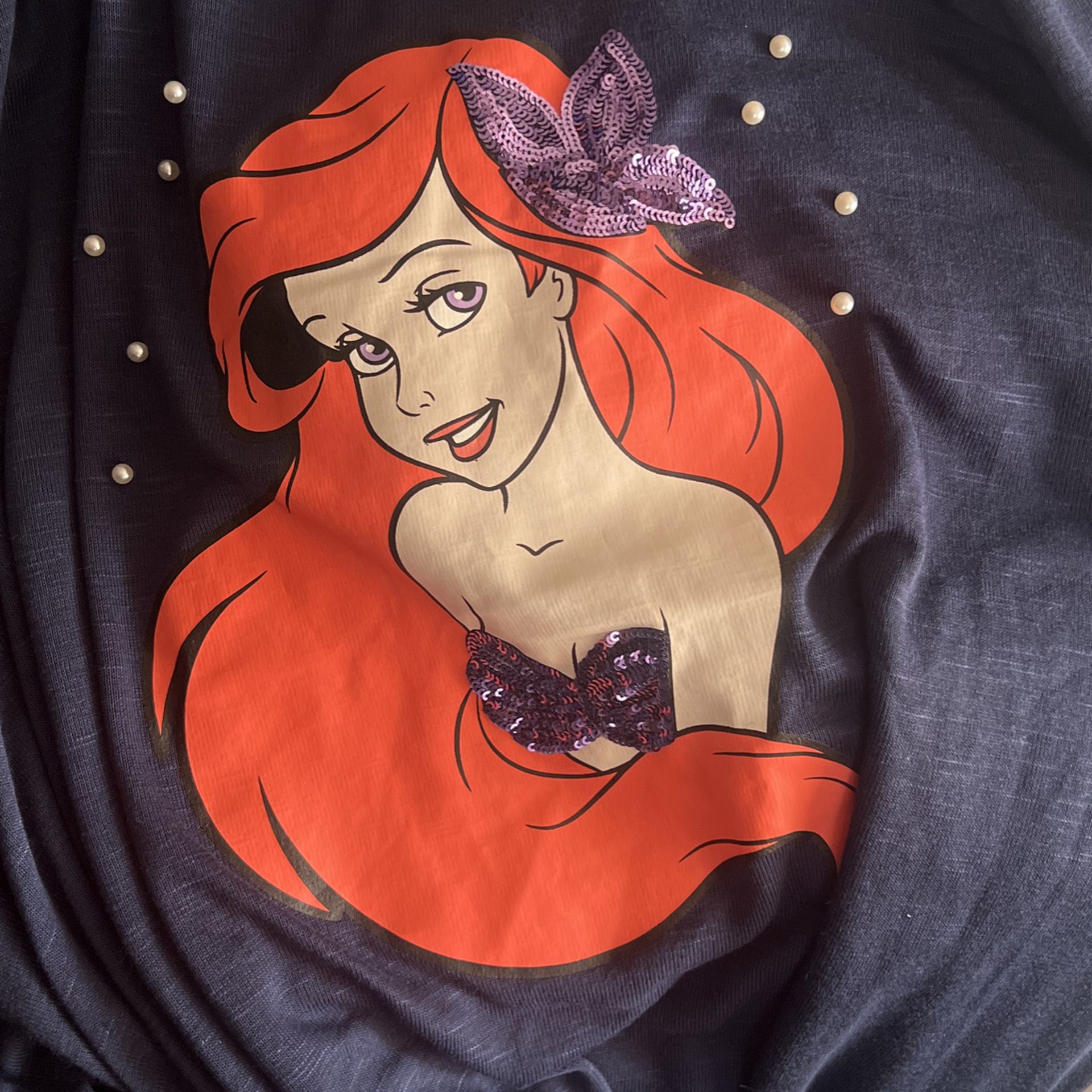 Torrid Lil Mermaid Size 6 Tunic Style Shirt 