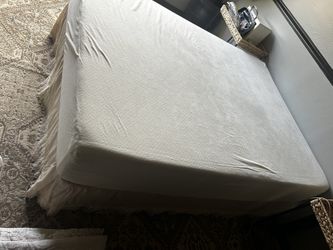 Full Size Memory Foam Mattress/Frame/Boxspring