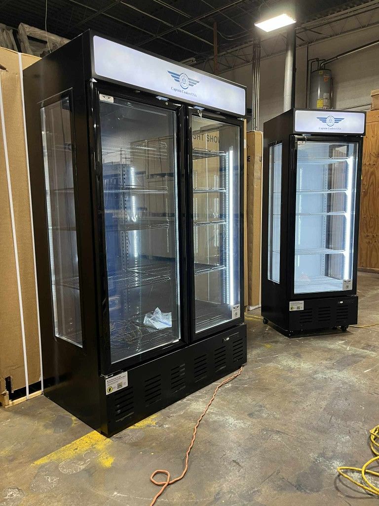 Brand New Reach-in Coolers and Freezers!