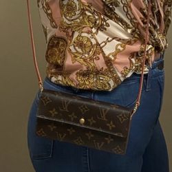Louis Vuitton, Bags, Louis Vuitton Pochette With Chain Strap