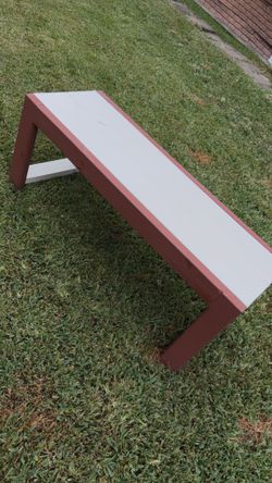 4ft Long modern style bench $50