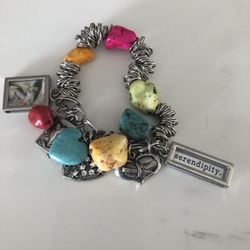 Charm bracelet With Multiplec harms