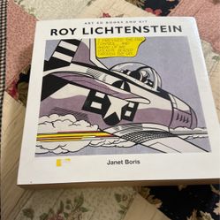 Art Ed Books and Kit: Roy Lichtenstein Pop Art Kit Misc. Supplies 2001 Sealed