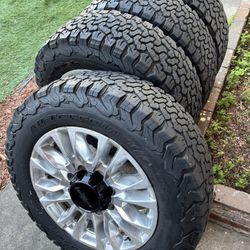 Silverado 250 rims Sierra 2500 Denali 3500 rims 8x180 rims fit 2011 up Chevy 8 Birlos solo para trocas no van solo del 2011 para arriba 