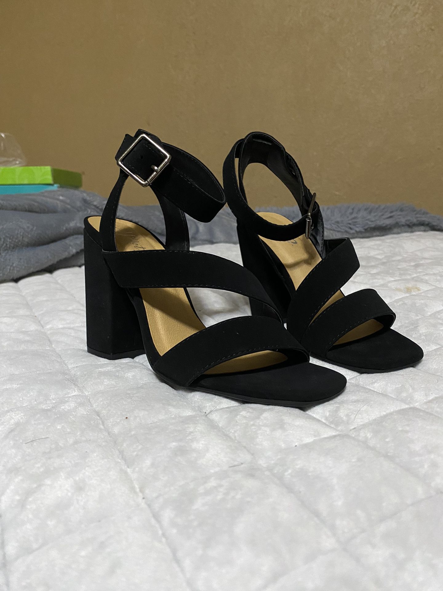 Black High Heels Size 5M