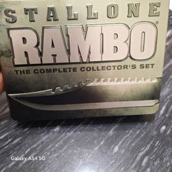 RAMBO THE COMPLETE COLECTOR'S SET