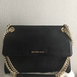 NWT Michael Kors Black Medium Chain