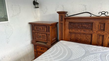 Premium 8 piece king size bedroom set