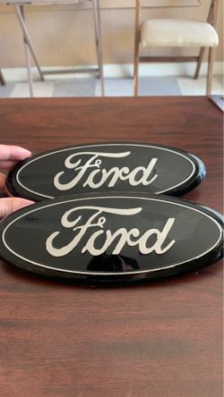 Ford F150 black emblems/badges