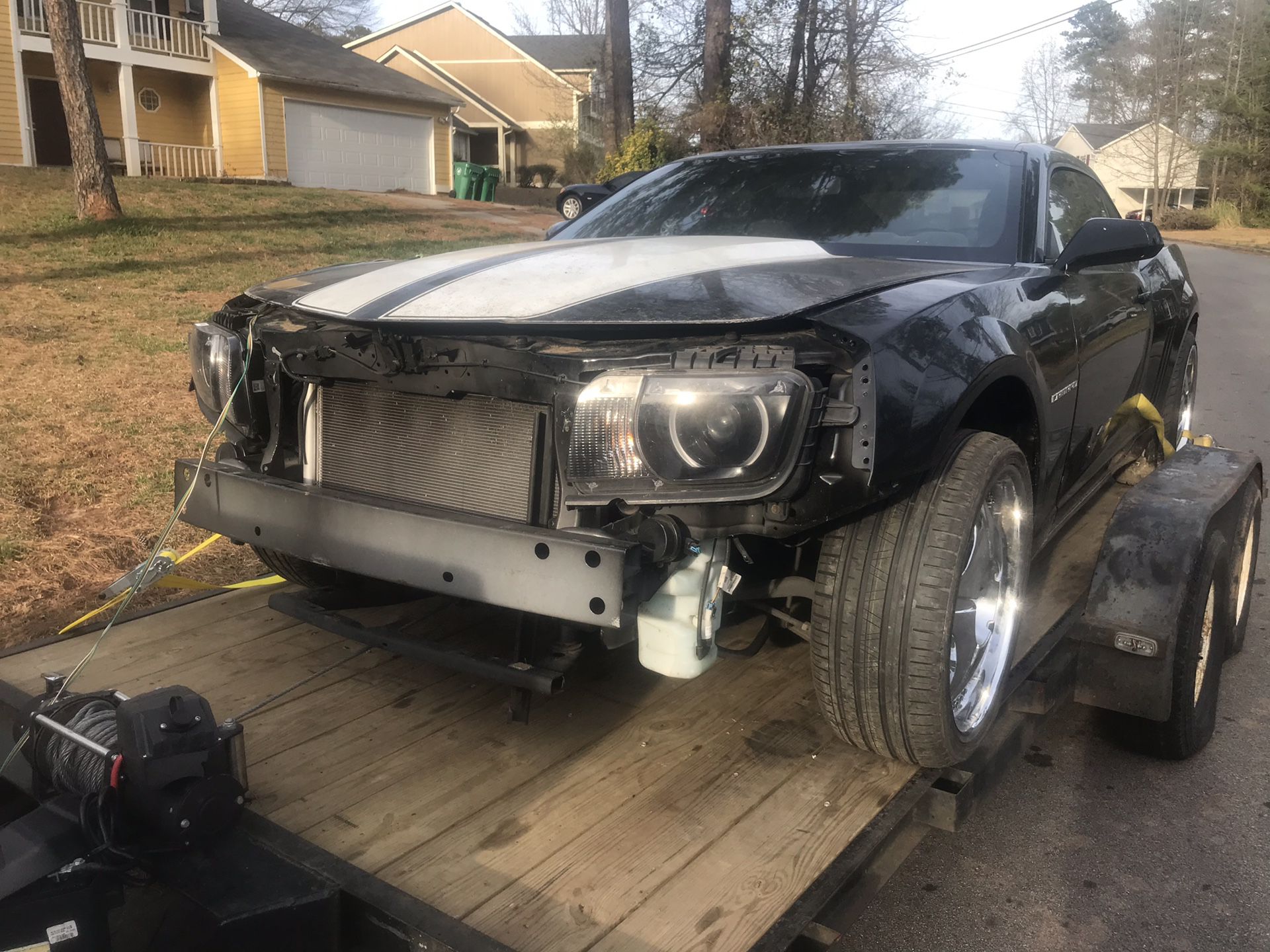 Camaro SS Parts Car Headlights sold Salvage Title Whole car $2000