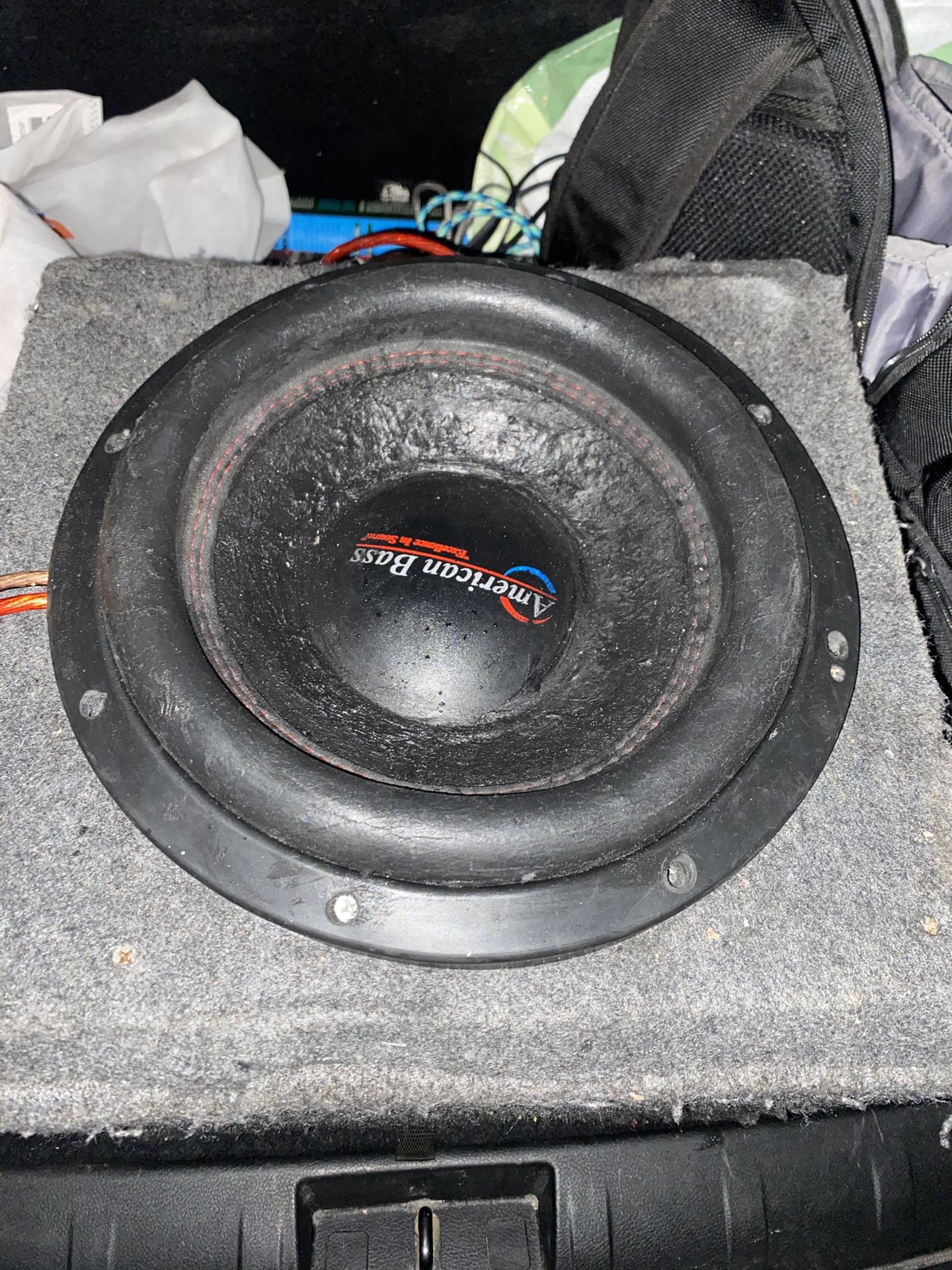 15 Inch Amerixan Bass Subwoofer With Box