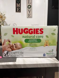 Huggies baby wipes