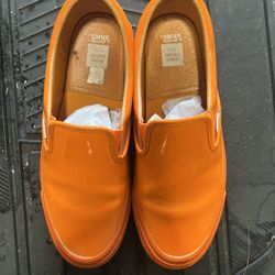 Vans Orange Patent 