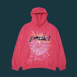 Pink Sp5der P*nk Hoodie V1 (Punk) Size Medium