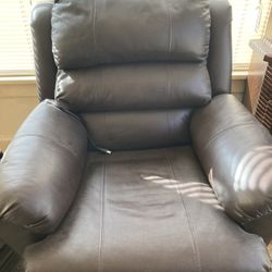 Leather Electric Recliner 