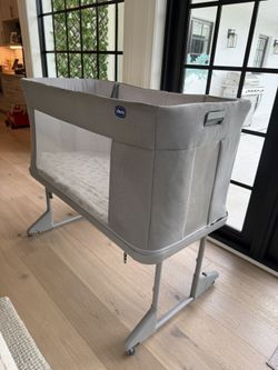 CHICCO Bed Next2Me Forever - Ash Grey