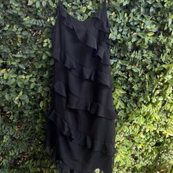 Black Long Cocktail Dress