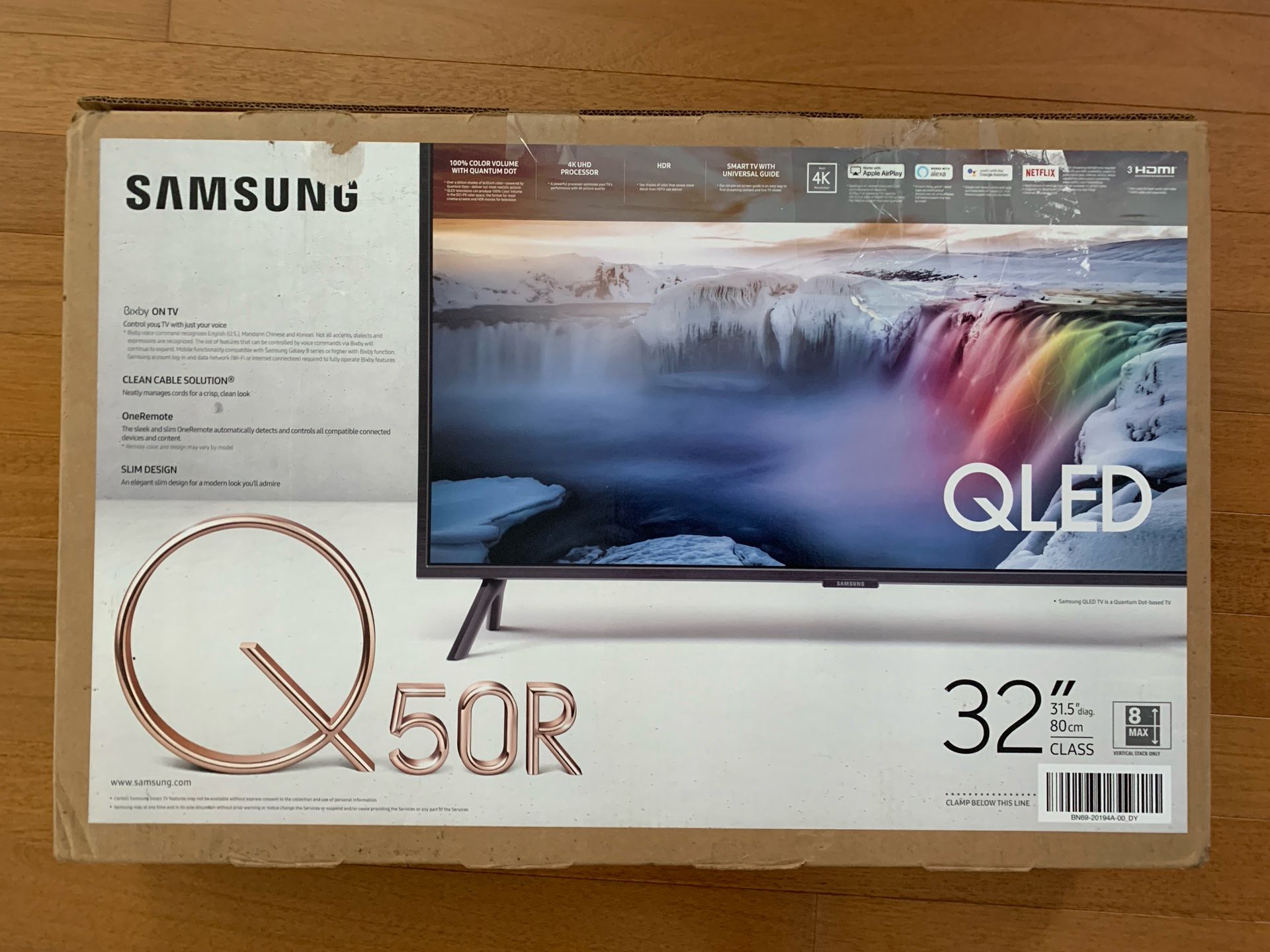Samsung 32'' QLED 4K UHD TV-Q50R-Only Samsung makes 32-inch 4K TVs