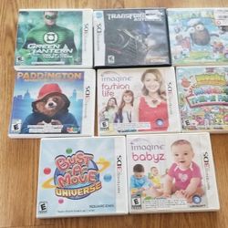 Nintendo 3ds Games 10.00 Each