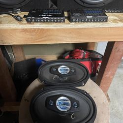 Speakers 6x9 And Equalizer