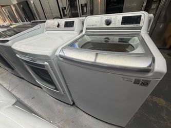 LG 5.2 CuFt Washer & Dryer Set