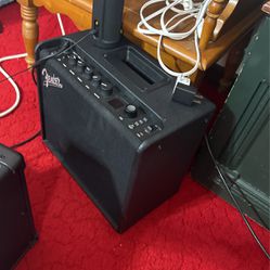 Fender Lt25 Mustang Guitar Amp Amplifier 