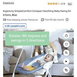 Unopenedb-Brand New Baby Swing