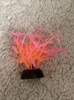 Plastic Aquarium Fish Tank Plant 