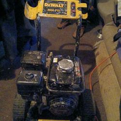DEWALT 3600 PSI WATER GAS PRESSURE WASHER 