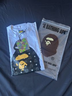 A Bathing Ape x MCM Graphic T-Shirt