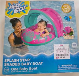 Splash Star Shaded Baby Boat