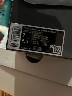 Nike Air Max 95 Big Bubble Women's Size 7