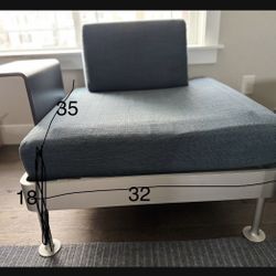 Wide Side Chair With Light