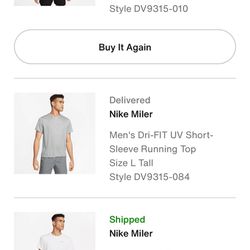 Nike Dri-Fit Shirts