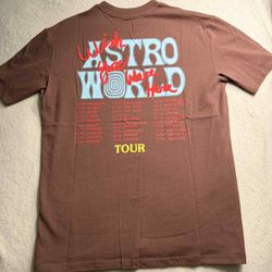 Travis Scott Lightning Sicko Mode Astroworld Tour Tee Size L