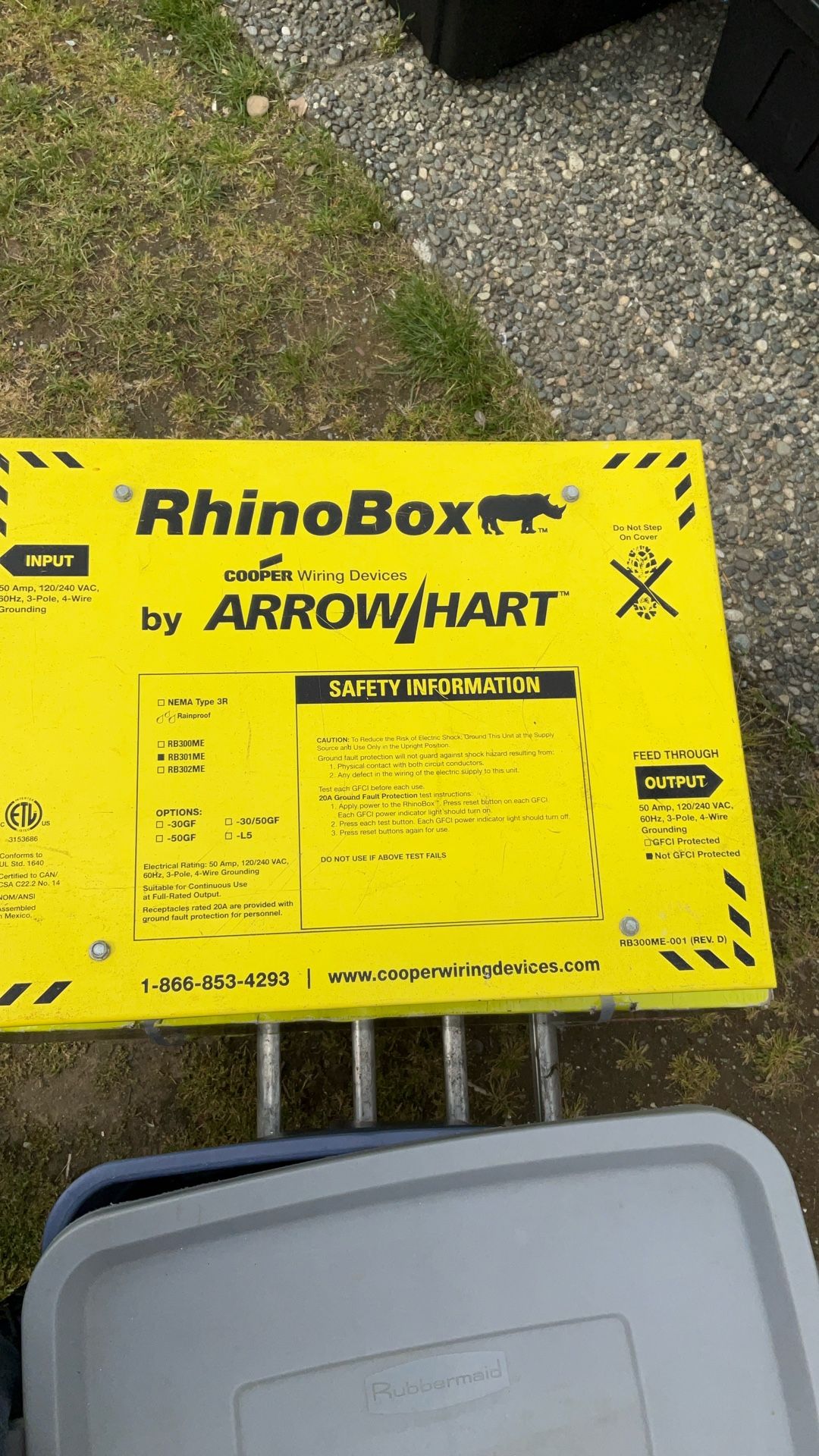 RhinoBox by ARROW HART RB301ME