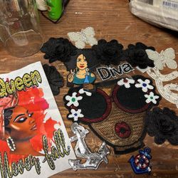 Patches for your T-shirts jackets pants except