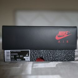 Nike Air Jordan 3 Fire Red Size 11 M