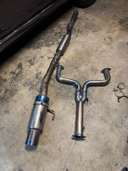 tomei y pipe with cat back and extension for 350z/370z/g35/g37