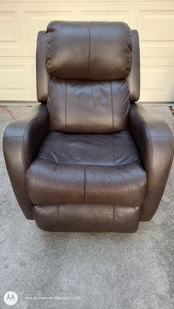 Kobe Premium Dual Power Leather Rocker/Recliner