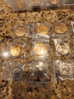 Winchester Medallions 5.00 Each Perfect Conditions All Of Them