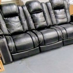 Diamond 💎 Stitch Sofa & Love Seat Set