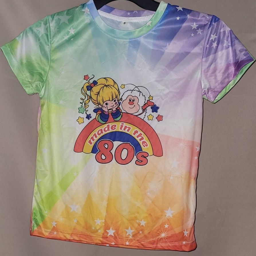 Rainbow Brite Shirt, Girl's Small,New